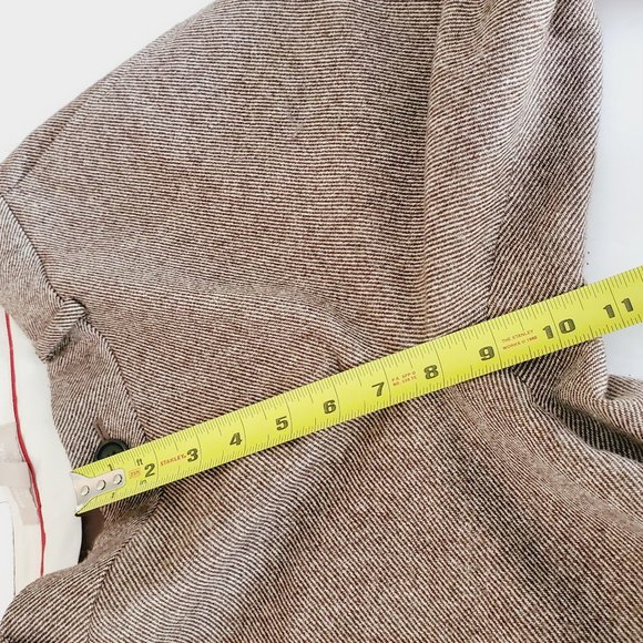 BANANA REPUBLIC Martin Tweed Wool Wide Leg Pants - Picture 9 of 10